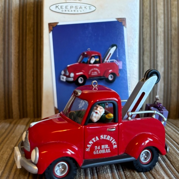 Six Hallmark “Here Comes Santa Series” ornaments #19 thru #22 and #24 and #25 - Picture 2 of 6